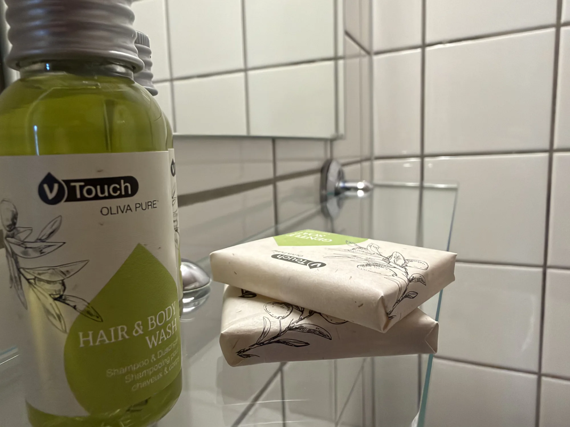 Toiletartikler V Touch Nature på Motel Storstrøm